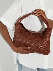 Dune London Natural Deliberate Large Woven Bag - Image 8 of 10