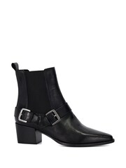Черный - Dune London Ботинки Panino Double Buckle Western - Image 2 of 6