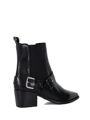 Черный - Dune London Ботинки Panino Double Buckle Western - Image 4 of 6