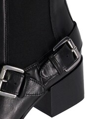 Черный - Dune London Ботинки Panino Double Buckle Western - Image 6 of 6