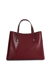 Dune London Purple Dorry Large Unlined Tote Bag - Image 2 of 5