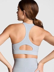 Victoria's Secret PINK Hydrangea Blue Shine Seamless Front Close High Support Sports Bra - Image 2 of 3