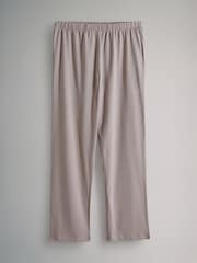 The Set Taupe Brown/Black/Animal 3 Pack Short Sleeve 100% Cotton Pyjamas - Image 3 of 9