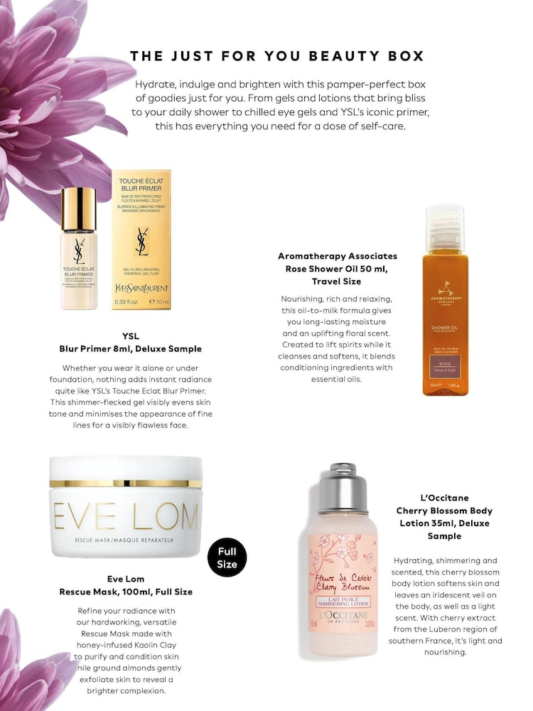 The Just For You Beauty Box (Worth Over £88) - Image 2 of 3