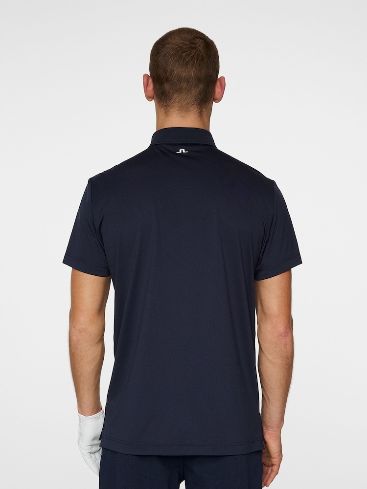 J.Lindeberg Navy Golf Klas Polo Shirt - Image 2 of 6 J.Lindeberg Navy Golf Klas Polo Shirt - Image 2 of 6