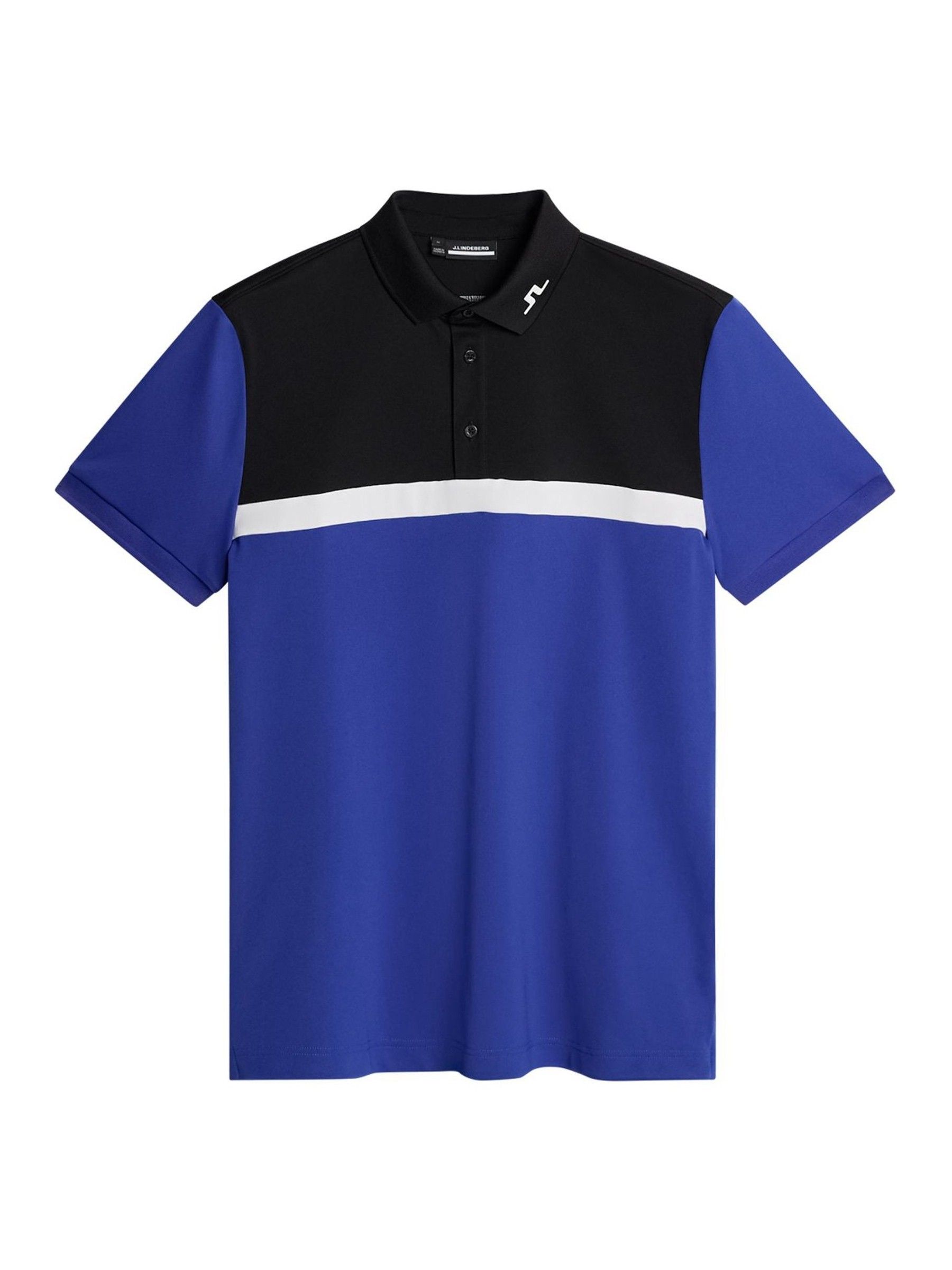 Buy J.Lindeberg Blue/Black Golf Jeff Polo Shirt from Next USA