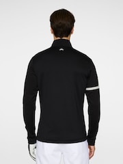 J.Lindeberg Black Golf Heath Strike Mid Layer Sweatshirt - Image 2 of 6
