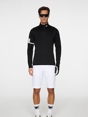 J.Lindeberg Black Golf Heath Strike Mid Layer Sweatshirt - Image 3 of 6