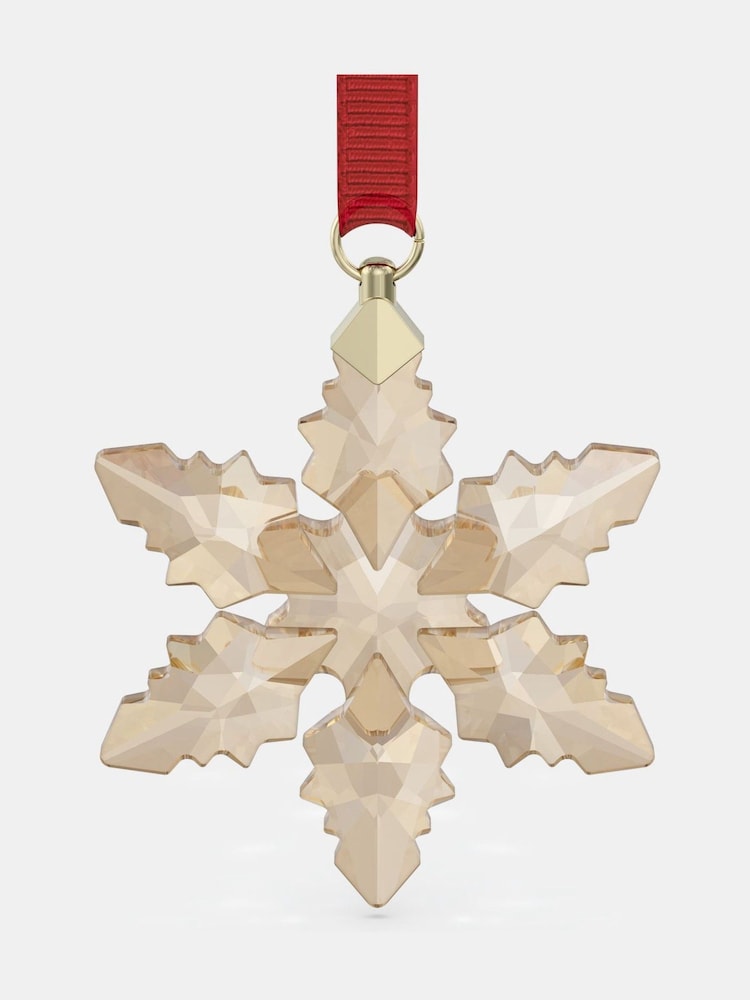 Swarovski Gold Annual Edition Festive Small Ornament 2024 - Image 1 of 5