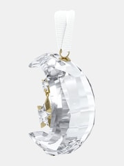 Swarovski White Holiday Magic Moon Ornament - Image 2 of 4