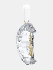 Swarovski White Holiday Magic Moon Ornament - Image 4 of 4