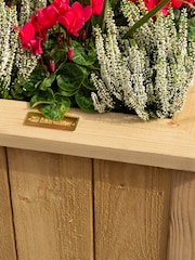 Rowlinson Natural Premium Heritage Square 40cm Planter - Image 3 of 5