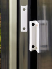 Rowlinson Dark Grey Trentvale Metal Apex 10 x 12ft Garden Shed - Image 3 of 5