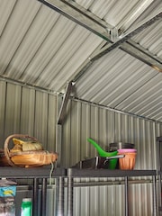 Rowlinson Dark Grey Trentvale Metal Apex 10 x 12ft Garden Shed - Image 5 of 5
