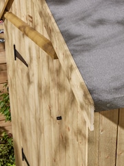Rowlinson Natural Premium Heritage 6 x 4ft Garden Shed - Image 4 of 5