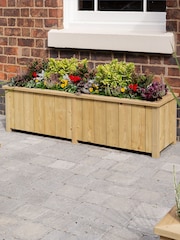 Rowlinson Natural Premium Heritage Trough 150cm Planter - Image 1 of 5