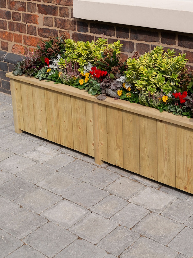 Rowlinson Natural Premium Heritage Trough 150cm Planter - Image 2 of 5
