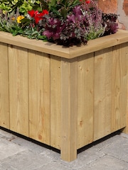 Rowlinson Natural Premium Heritage Trough 150cm Planter - Image 3 of 5