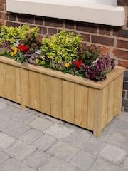 Rowlinson Natural Premium Heritage Trough 150cm Planter - Image 4 of 5