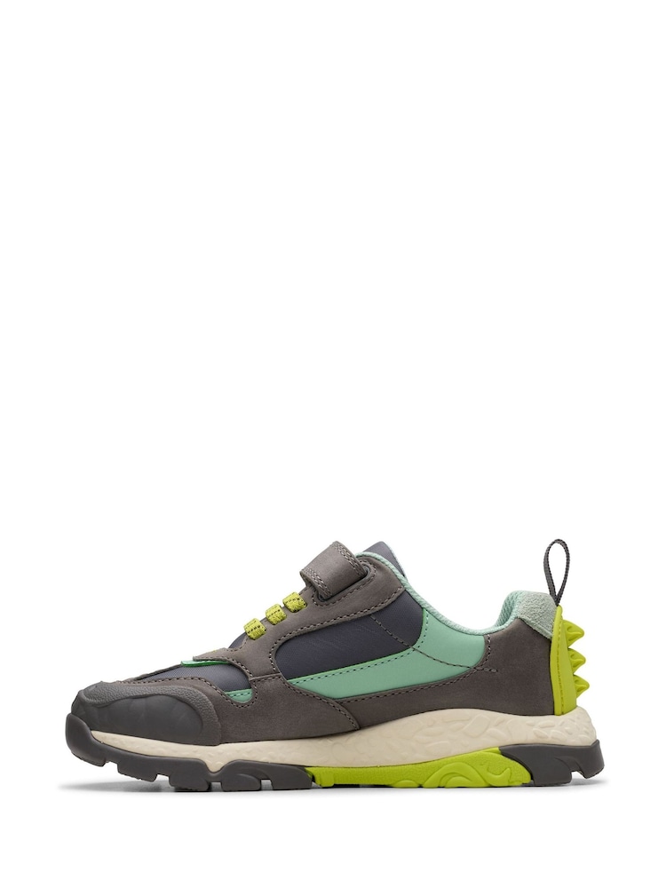 Clarks Steggy2 Park Kid Shoes - Image 2 of 8