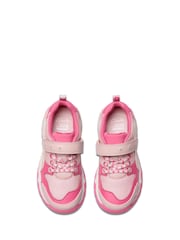 Clarks Pink Standard Fit (F) Tidal Shell Kid Shoes - Image 6 of 8