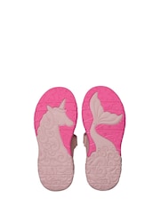 Clarks Pink Standard Fit (F) Tidal Shell Kid Shoes - Image 7 of 8