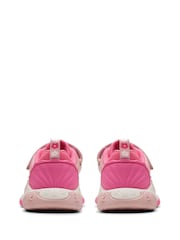 Clarks Pink Standard Fit (F) Tidal Shell Kid Shoes - Image 8 of 8