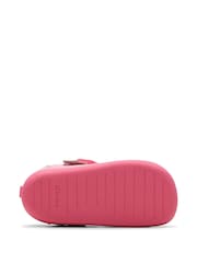 Clarks Pink Standard Fit (F) Pre-Walker Shell Toddler Shoes - Image 7 of 7