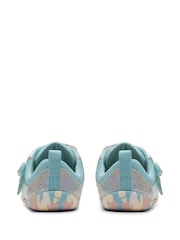 Clarks Silver Standard Fit (F) Pre- Walker Charm Toddler Shoes - Image 5 of 7