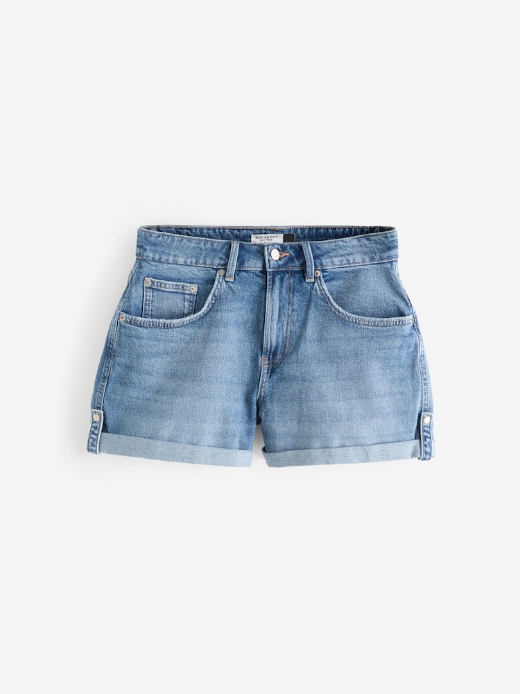 Normaal blauw - Hourglass - Denim boyshort - Image 5 of 7