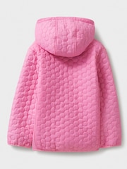 Crew Clothing Pink Lightweight Flower Quilt Jacket - Image 2 of 3