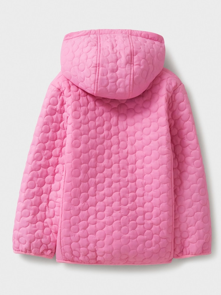 Crew Clothing Pink Lightweight Flower Quilt Jacket - Image 2 of 3