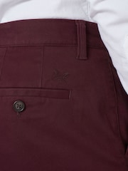 Crew Clothing Red Straight Leg Heritage Chinos - Image 4 of 5