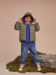 Crew Clothing Green Reversible Lightweight Lowther Jacket - Image 1 of 6