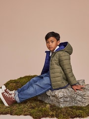 Crew Clothing Green Reversible Lightweight Lowther Jacket - Image 2 of 6