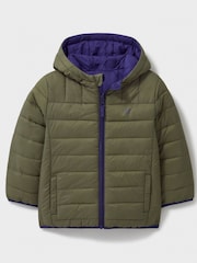 Crew Clothing Green Reversible Lightweight Lowther Jacket - Image 5 of 6