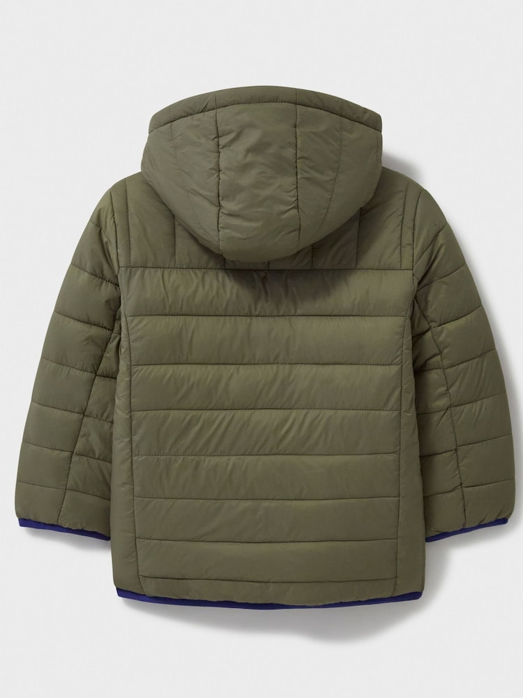 Crew Clothing Green Reversible Lightweight Lowther Jacket - Image 6 of 6
