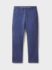 Pantalones rectos azules Heritage de Crew Clothing Company - Imagen 5 de 5