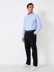 Темно-черный - Прямые брюки чинос Crew Clothing - Image 1 of 5