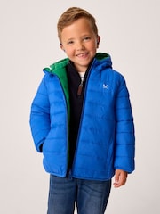 Crew Clothing Green Reversible Lightweight Lowther Jacket - Image 3 of 6