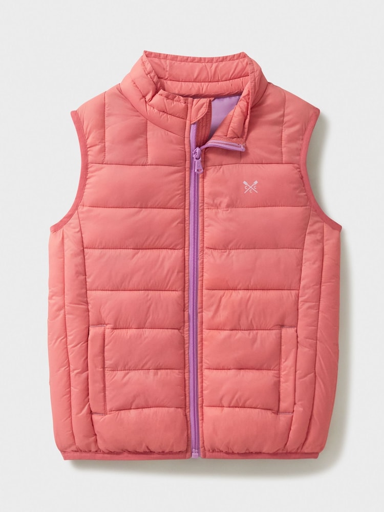Naranja - Chaleco ligero de Crew Clothing - Imagen 1 de 3 Naranja - Chaleco ligero de Crew Clothing - Imagen 1 de 3