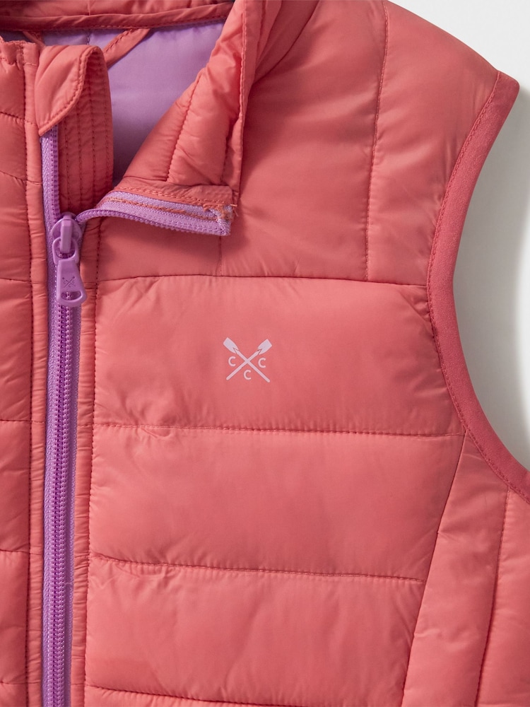 Naranja - Chaleco ligero de Crew Clothing - Imagen 3 de 3 Naranja - Chaleco ligero de Crew Clothing - Imagen 3 de 3