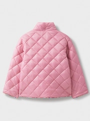 Crew Clothing Pink Shower Resistant Quilted Jacket - Image 2 of 3