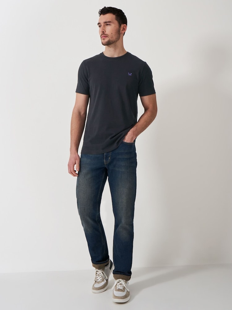 Crew Clothing Klassisches T-Shirt mit Rundhalsausschnitt - Bild 2 von 5