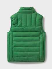 Crew Clothing Green Lightweight Lowther Gilet - Image 2 of 3