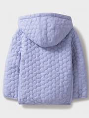 Crew Clothing Blue Lightweight Flower Quilt Jacket - Image 2 of 3