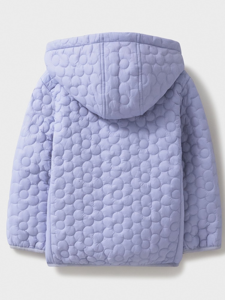Crew Clothing Blue Lightweight Flower Quilt Jacket - Image 2 of 3