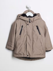 River Island Natural Boys Parka Jacket - Image 1 of 3