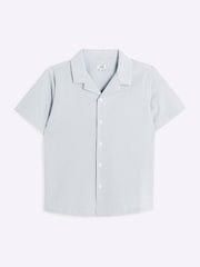 River Island Green Boys Seersucker Shirt - Image 1 of 3