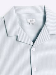 River Island Green Boys Seersucker Shirt - Image 3 of 3